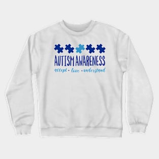 Autism Awareness Puzzle Crewneck Sweatshirt